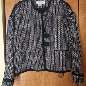 Women's Fredy's Blazer/ Jacket SIlk, Print Med. Multi-Colored